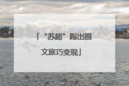 “苏超”踢出圈 文旅巧变现