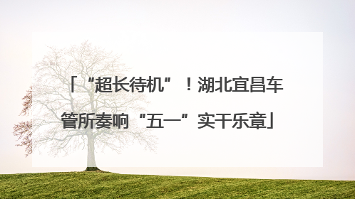 “超长待机”！湖北宜昌车管所奏响“五一”实干乐章