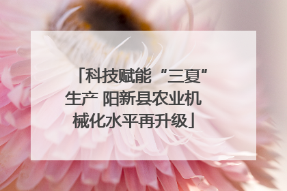 科技赋能“三夏”生产 阳新县农业机械化水平再升级