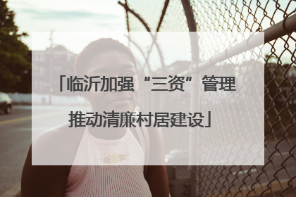 临沂加强“三资”管理 推动清廉村居建设