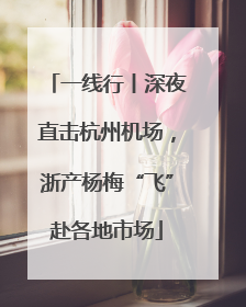 一线行丨深夜直击杭州机场，浙产杨梅“飞”赴各地市场