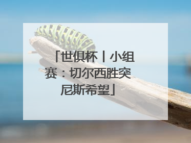 世俱杯丨小组赛：切尔西胜突尼斯希望