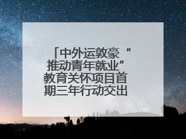 中外运敦豪“推动青年就业”教育关怀项目首期三年行动交出暖心成绩单