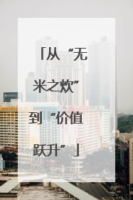 从“无米之炊”到“价值跃升”
