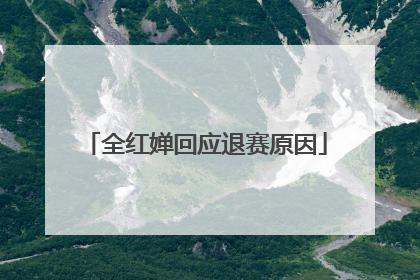 全红婵回应退赛原因