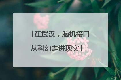 在武汉，脑机接口从科幻走进现实