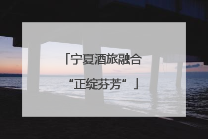宁夏酒旅融合“正绽芬芳”