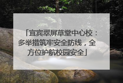 宜宾翠屏草堂中心校：多举措筑牢安全防线，全方位护航校园安全