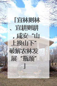 宜林则林、宜耕则耕，咸安“山上换山下”破解农林发展“瓶颈”
