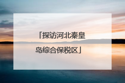 探访河北秦皇岛综合保税区