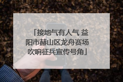 接地气有人气 益阳市赫山区龙舟赛场吹响征兵宣传号角