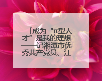 成为“π型人才”是我的理想——记湘潭市优秀共产党员、江南工业集团劳模杨斌
