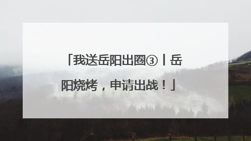 我送岳阳出圈③丨岳阳烧烤，申请出战！