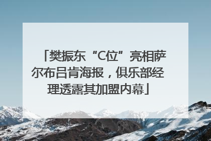 樊振东“C位”亮相萨尔布吕肯海报，俱乐部经理透露其加盟内幕