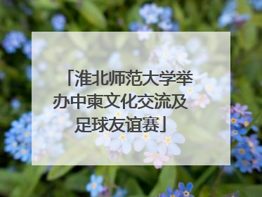 淮北师范大学举办中柬文化交流及足球友谊赛