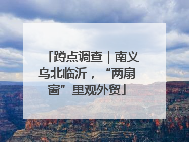 蹲点调查｜南义乌北临沂，“两扇窗”里观外贸