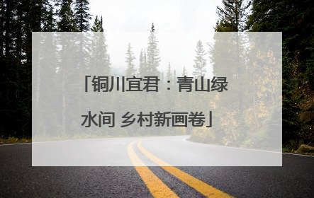 铜川宜君：青山绿水间 乡村新画卷