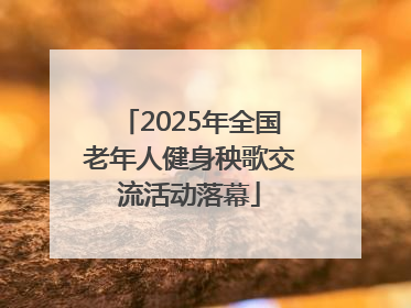 2025年全国老年人健身秧歌交流活动落幕
