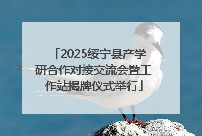 2025绥宁县产学研合作对接交流会暨工作站揭牌仪式举行