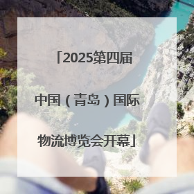 2025第四届中国（青岛）国际物流博览会开幕