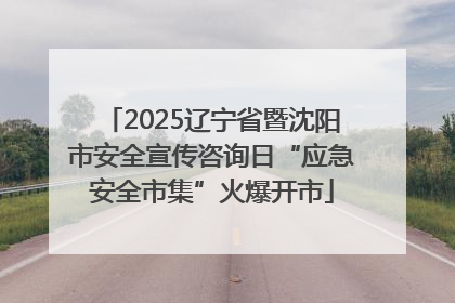 2025辽宁省暨沈阳市安全宣传咨询日“应急安全市集”火爆开市